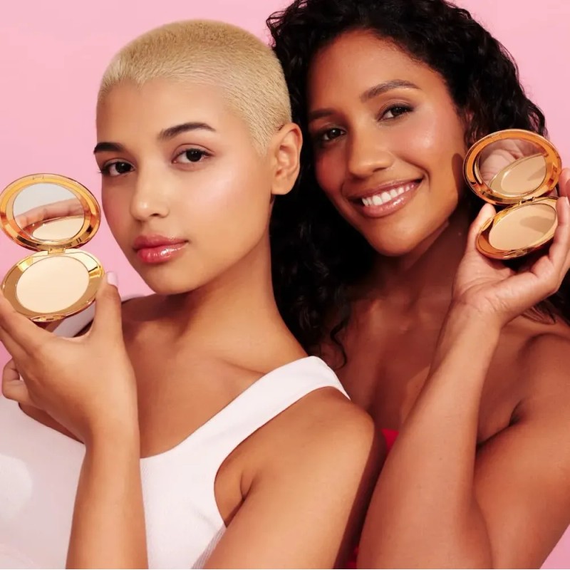 Polvo Compacto Mcobeauty Miracle Flawless Tono Medio Cálido