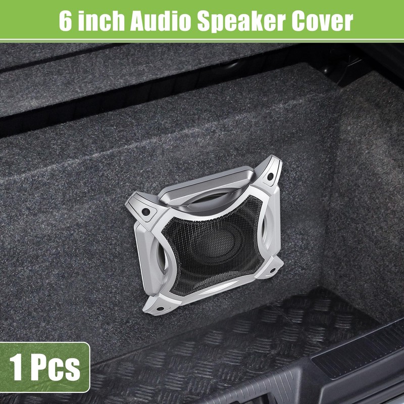 ACROPIX Universal 6" Car Speaker Grills Cover Mesh Square 6