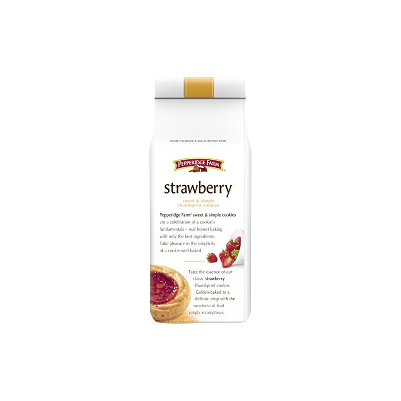 Pepperidge Farm Verona Strawberry Cookies, 6.75-ounce bag (pack of 6)