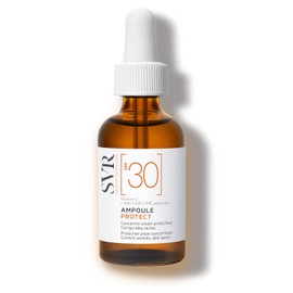 SVR Ampoule Protect Sérum Antioxidante FPS 30 Anti-Edad con Vitamina C, 30 ml