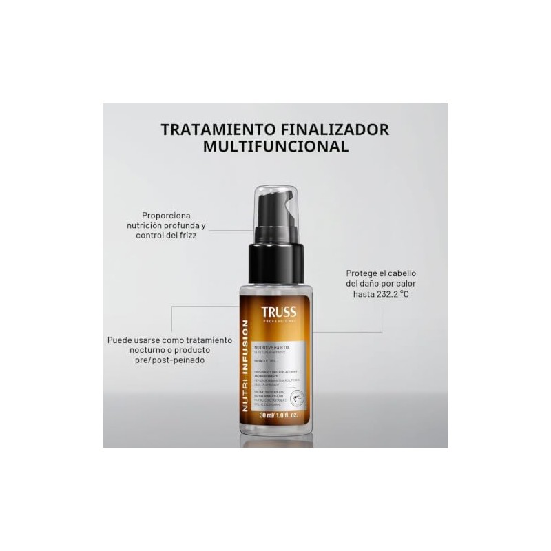 TRUSS Nutri Infusion Aceite Nutritivo para Cabello 30ml