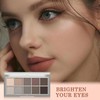 Makeup Eyeshadow Palette - 10 Smooth Matte Colors for Natural