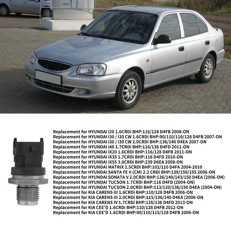 Fuel Pressure Sensor 0281002863 Strong Power Replacement For HYUNDAI ACCENT