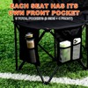 Zettfuly Soccer Bench for Team - Portable Folding Bench Seats