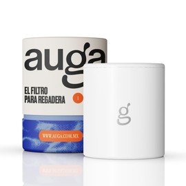 AUGA Filtro de Repuesto con Tecnología KDF-55. 30-90 Días de Duración. Elimina Cloro y Metales Pesados. Facil Instalación. Aumenta la Presión de Agua. Experimenta Piel y Cabello Radiante.
