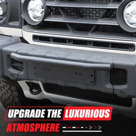 Front License Plate Bracket Holder Compatible with INEOS Grenadier 2020-2024, Heavy Duty License Plate Mounting Kit Auto Accessories