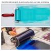 PATIKIL 2.4" 6" 8" Rubber Roller Brayer Set, Anti Skid