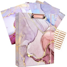 HITHOTMMA Carpeta de 3 Anillas, Carpetas de tapa dura de 3 Anillas,Separadores de carpetas con etiquetas para carpetas, Adecuado para la escuela, la oficina y el mantenimiento de registros