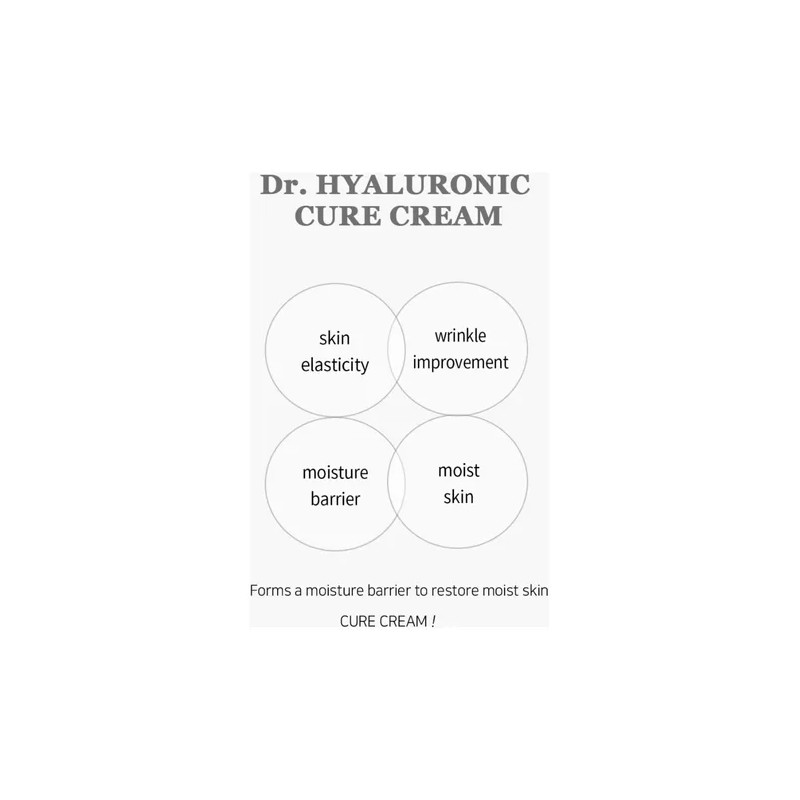 Crema Facial Coreana De Hialurónico Antiarrugas Dr Cure(1pz)