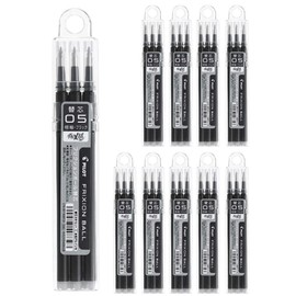 Pilot FriXion Ball Refills, 0.5mm, 3B, LFBKRF30EF3B, 3 Pack x 10 Sets
