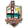 Golden Gate NRA Magnet by Classic Magnets, 2.6" x 4",
