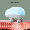 Electric Scalp Massager 4 Paws Rechargeable Head Massager Portable Multifunction