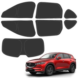 Proadsy 2024 Upgrade Window Sun Shade for Mazda CX-5 2024 2023 2022 2021 2020 2019 2018 2017 Side Window for Baby/Camping UV Rays and Privacy Protect Accessories Set of 7