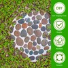 U0U 5 Size Round Stepping Stone Mold,8.7" 9.25" 10" 11.4"