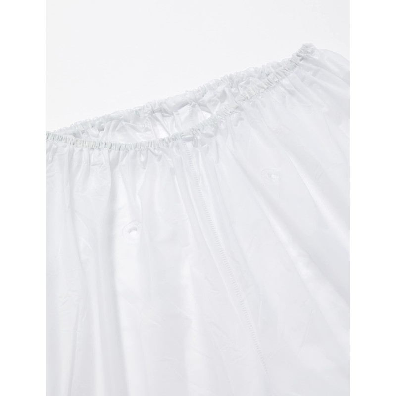 [カジメイク] ビニールレイン 上下組 レインスーツ クリア S