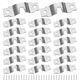 Sawtooth Picture Hangers Heavy Duty Single-Notch Precision Picture Hangers with Screws Picture Hanging Solutions for Hanging Clock Paintings Artwork Picture Frame Hook Photos(Sawtooth Picture Hangers)