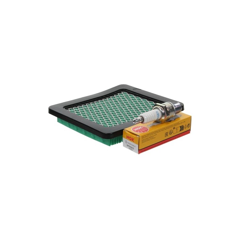 RedPart Air Filter & Genuine Spark Plug compatible with HONDA