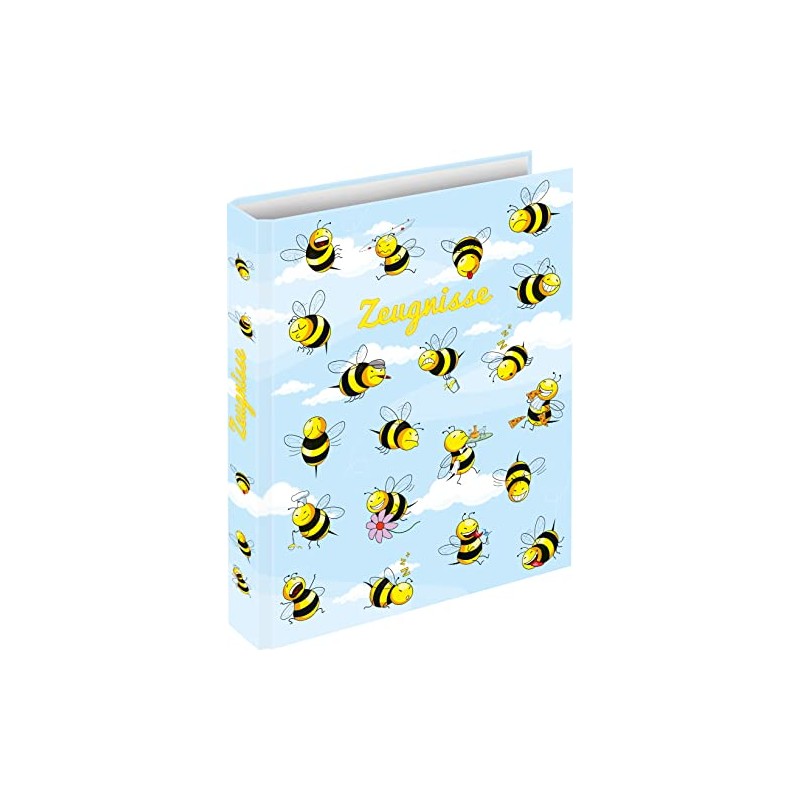RNK 46495 Crazy Bees Certificate Ring Binder for DIN A4