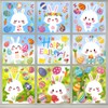 BBLIKE Easter Window Stickers, 9 Sheets Easter Decorations, Easter Egg
