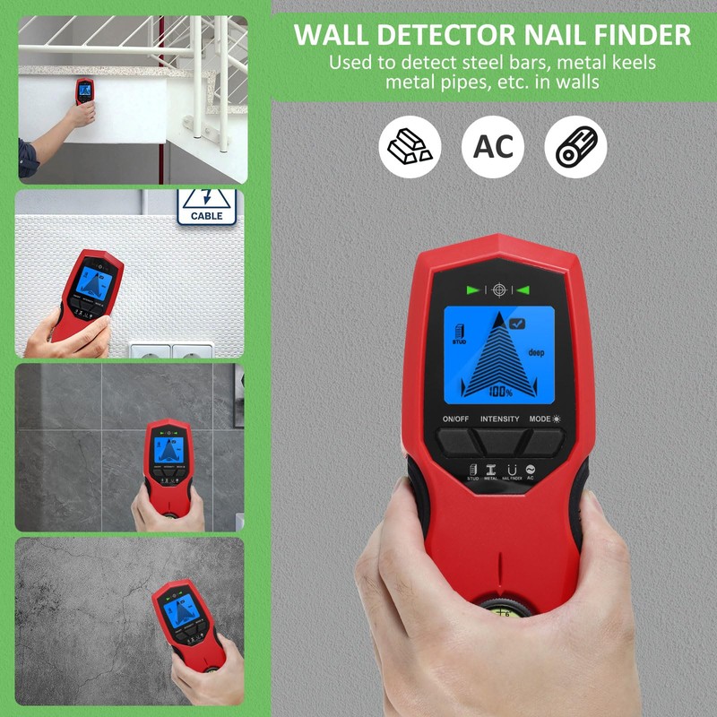 Stud Finder Wall Scanner 7 in 1 Multifunctional Electronic Stud