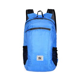 PORRASSO Hiking Backpack Foldable Waterproof Backpack 20L Ultralight Travel Backpack Hiking Backpack for Women Men Camping Trekking Cycling Climbing Travel Sports, Blue B