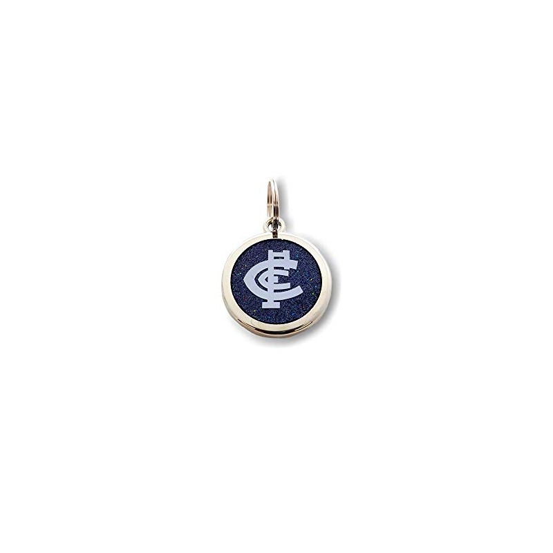 Carlton Blues Engravable Pet Tag