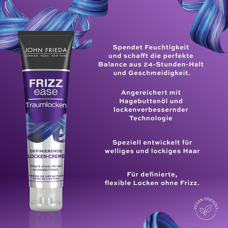 John Frieda Defining Curls Cream, From the Frizz Ease Dream