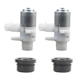 Truck Windshield Wiper Washer Fluid Pump Compatible with Kenworth T680 T880 Peterbilt 104307 T4695001 104252 HLK7046 2PCS