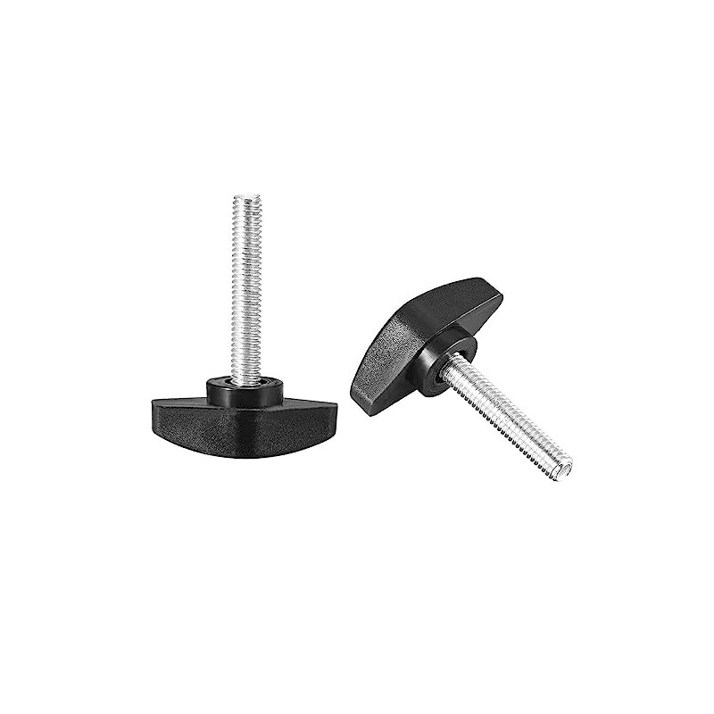 TOP-VIGOR M6 x 35mm Handle Knobs Clamping T-Shape, 4Pcs Handle