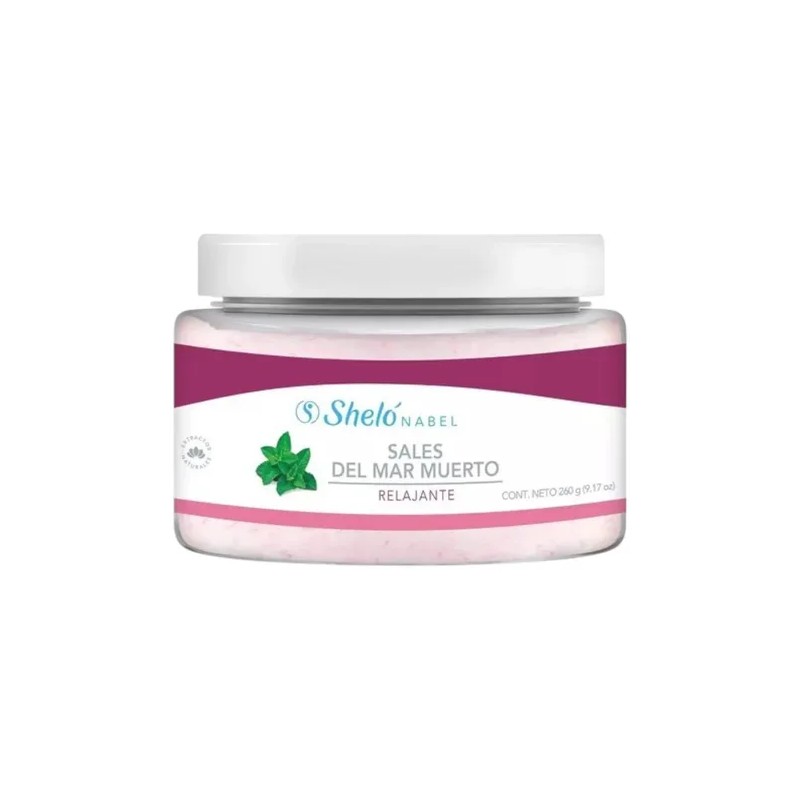 Exfoliante Sal Del Mar Muerto Relajante Shelo Nabel® 260grs.