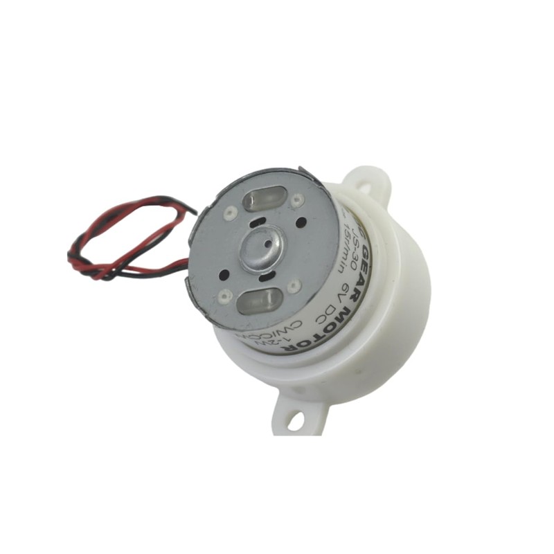 CHANCS JS-30 DC 3V 3RPM Flat Shaft Plastic Gear Electric