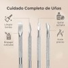 5 Piezas Kit de Manicura, Herramientas de Manicura y Cuidado