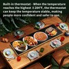 Electric Warming Tray（Extra Long 40”x12”），Food Warmer with Thermostat and Full