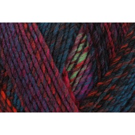 Sirdar Jewelspun Crochet Aran Yarn, 100% Acrylic Knitting Wool for Garments & Accessories - 200G Ball - Midnight Fjords (847) - Single (1 Ball)