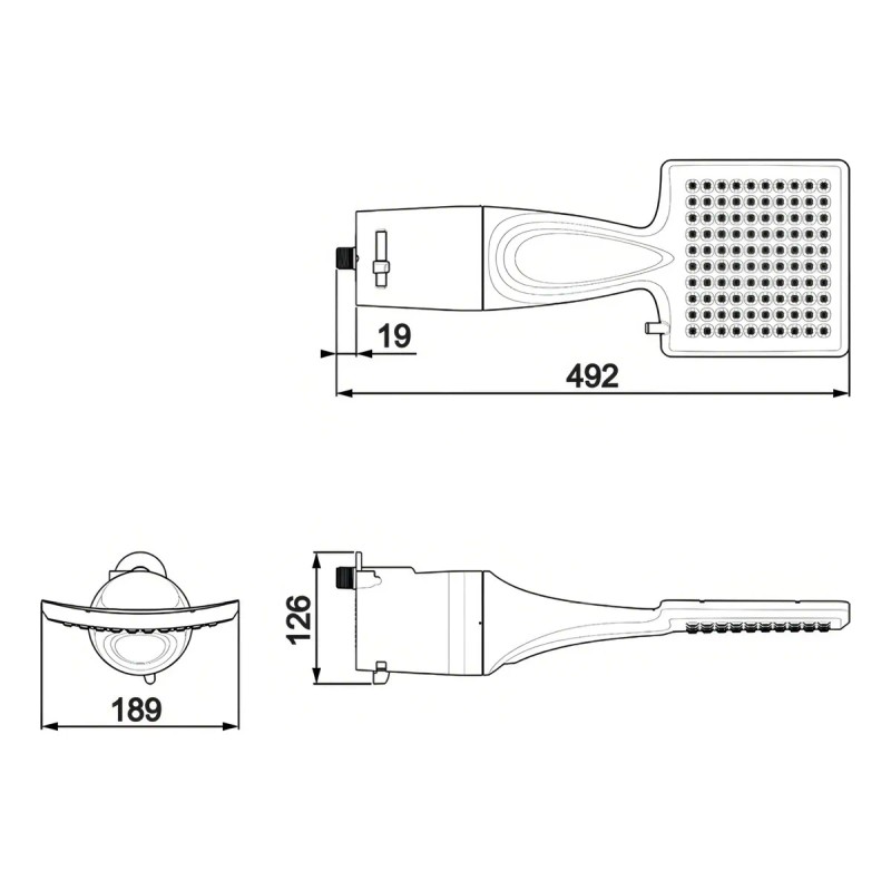 Lorenzetti Lorenshower regadera electrica gran esparcidor potencia 5500 W