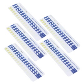 5pcs Teeth Whitening Shade Guide, Tooth Shade Chart Comparing Card, Easy to Compare Suitable for Professional or Individual Use Compact and Portable