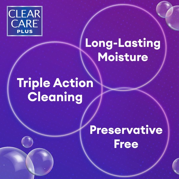 Clear Care Plus Cleaning and Disinfecting Solution with Lens Case,