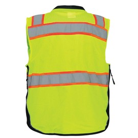 Global Glove GLO-099 - FrogWear HV - Premium High-Visibility Surveyors Safety Vest - Medium