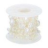 PATIKIL Heart Pearl String Beads Garland, 16.4 Ft Artificial Pearl