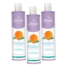 Acondicionador Tipo Aceite De Oso Shelo Nabel 530ml 3 Piezas