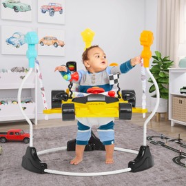 Dream On Me Champ Activity Center and Jumper in Yellow