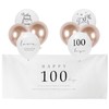 100th Anniversary Decoration Set, 9 Piece Set, Happy100days 100 Days