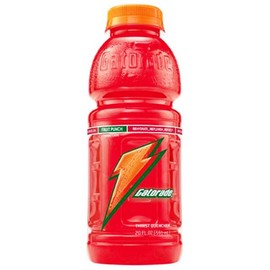 Gatorade Sports Drink, Fruit Punch, 20-Ounce Wide MouthBottles (Pack of 24)
