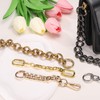 sourcing map 2Pcs Purse Strap Extender 5.9-Inch, Bag Extender Chain