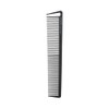 T4B LUSSONI CUTTING COMB Shatterproof Carbon Hair Cutting Comb for