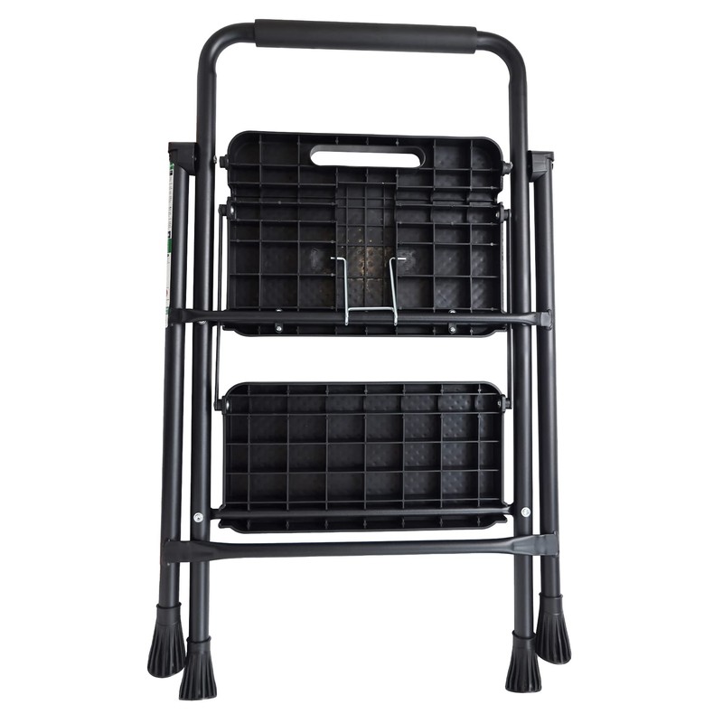 Elevon Folding Step Stool with Wide Anti-Slip Pedal, ​330​lbs Sturdy