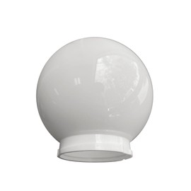 Beam Lighting 6-inch White Acrylic Replacement Globe - Cover for Ceiling, Wall Fixtures, Lamp Posts, or Streetlights