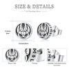 Viking Bear Claw earrings 925 Sterling Silver Celtic Stud Earring