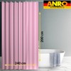 ANRO Shower Curtain Bath Curtain Shower Curtains Washable with Shower