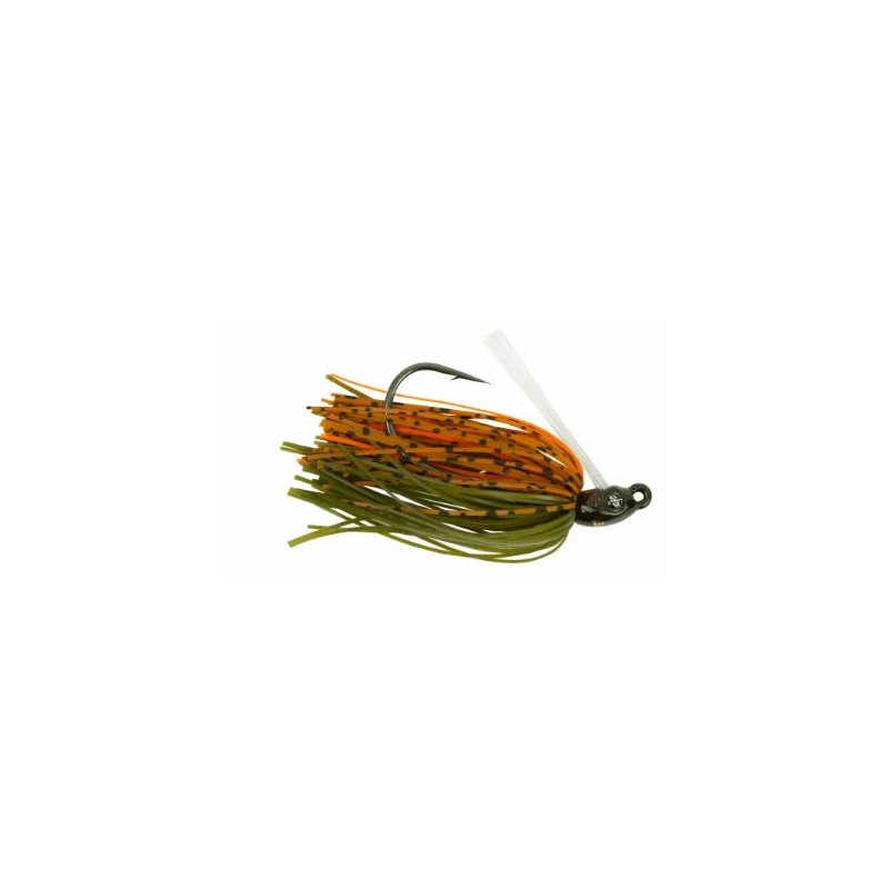 Grass Hero Jig - Color: Green Pumpkin, Weight: 1/4 oz